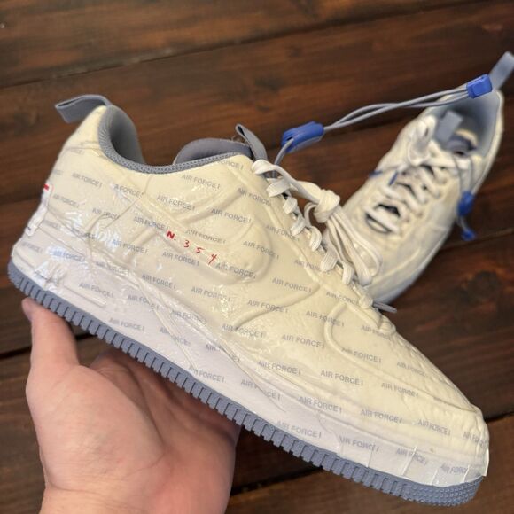Nike Air Force 1 Low Experimental USPS Postal Ghost Shoes - Picture 3 of 11